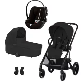   Cybex Gold Balios S Lux 3in1 bundle szett Moon Black - Cloud G Plus Moon Black