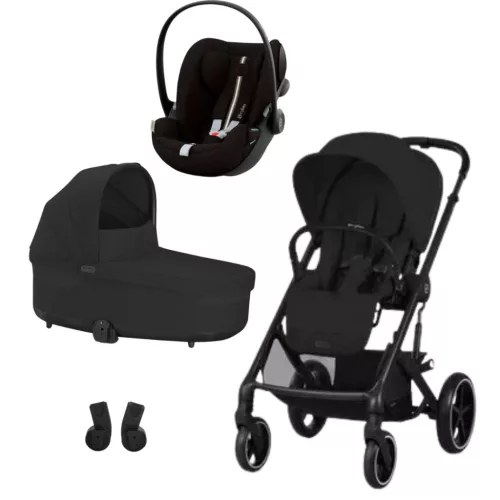 Cybex Gold Balios S Lux 3in1 bundle szett Moon Black - Cloud G Plus Moon Black