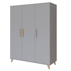 Faktum Flip Grey 3 osztású szekrény