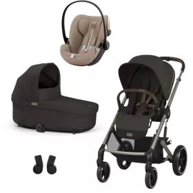   Cybex Gold Balios S Lux 3in1 bundle szett Chocolate Brown - Cloud G Plus Almond Beige
