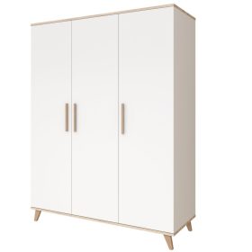 Faktum Flip White-Oak 3 osztású szekrény