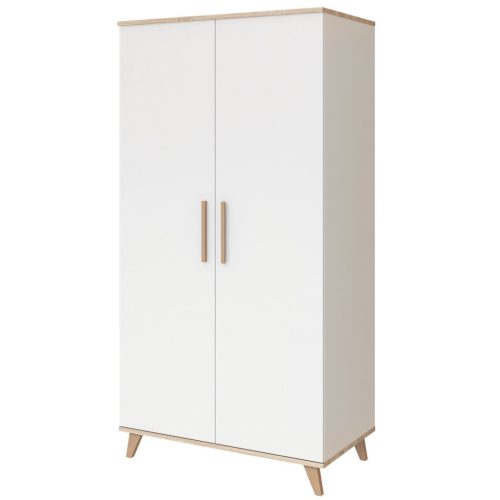 Faktum Flip White-Oak 2 osztású szekrény