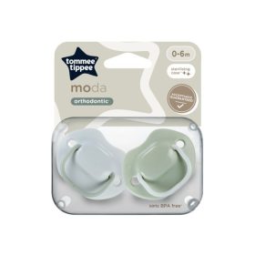   Tommee Tippee Moda Játszócumi 2db 0-6 hó szürkéskék-khaki #43338499-333841 2025
