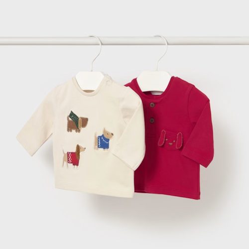 Mayoral Póló 2db 0-1 hó 55cm Guinda #2056 2025