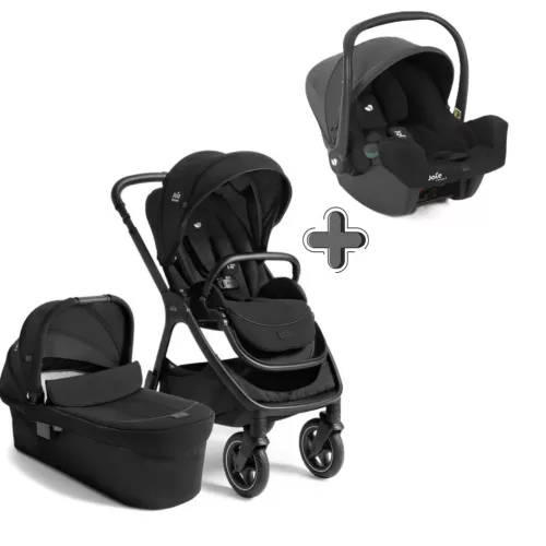 Joie Signature Finiti 2in1 babakocsi Eclipse - i-Snug 2 hordozó Shale