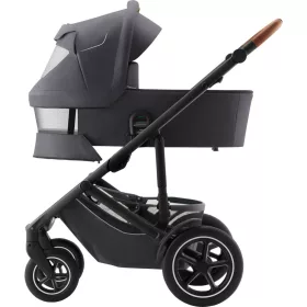   Britax Römer Smile 5Z Core Set 2in1 (Smile 5Z babakocsi + mózeskosár ) Midnight Grey