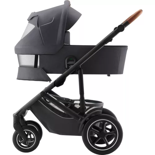 Britax Römer Smile 5Z Core Set 2in1 (Smile 5Z babakocsi + mózeskosár ) Midnight Grey