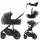 Britax Römer Smile 5Z Core Set 4in1 (Smile 5Z babakocsi + mózeskosár + Baby-Safe Core + Baby-Safe Core bázis) Midnight Grey