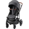 Britax Römer Smile 5Z Core Set 4in1 (Smile 5Z babakocsi + mózeskosár + Baby-Safe Core + Baby-Safe Core bázis) Midnight Grey