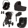 Cybex Gold Balios S Lux 5in1 szett Chocolate Brown - hordozó és autósülés Moon Black