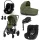 Cybex Gold Balios S Lux 5in1 szett Moss Green - hordozó és autósülés Moon Black