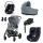 Cybex Gold Balios S Lux 5in1 szett Stormy Blue - hordozó és autósülés Ocean Blue