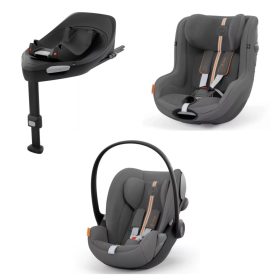   Cybex Gold Sirona G i-Size Plus autósülés Lava Grey - hordozó – bázistalp