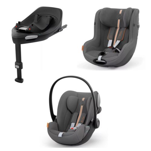 Cybex Gold Sirona G i-Size Plus autósülés Lava Grey - hordozó – bázistalp