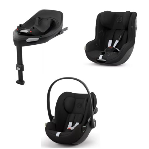 Cybex Gold Sirona G i-Size autósülés Moon Black - hordozó - bázistalp