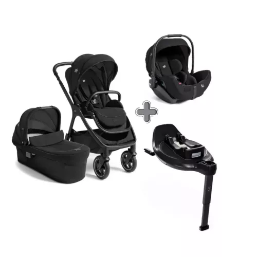 Joie Signature Finiti 4in1 babakocsi Eclipse - i-Level Pro hordozó - i-Base Encore bázistalp