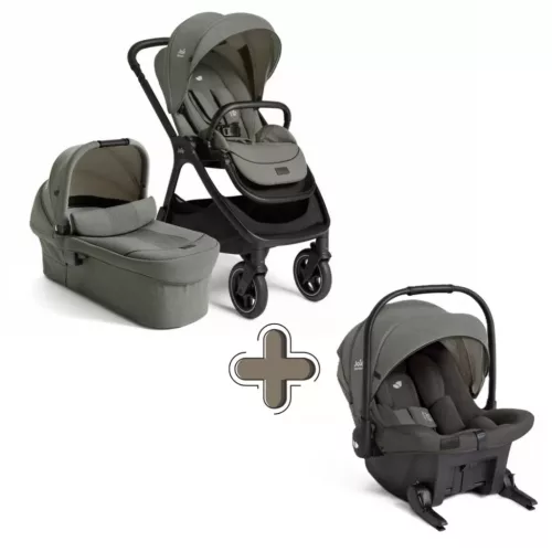 Joie Signature Finiti 3in1 babakocsi Sprint hordozóval Evergreen