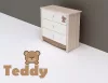 Todi Teddy 3 fiókos komód + Pelenkázó toldalék