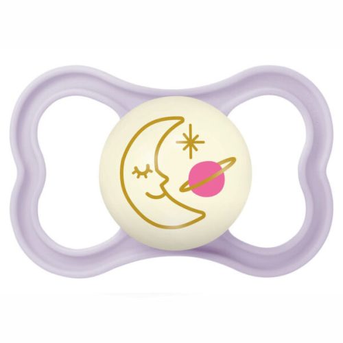 Mam Air Night játszócumi #szilikon #16hó #Lila hold-bolygó #853722 2025