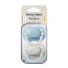 Tommee Tippee Newborn újszülött szilikon cumi sterilizáló tokkal 0-2 hó 2 db #433659 #kék