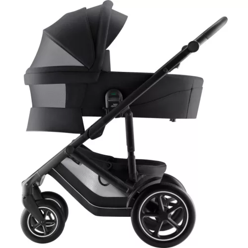 Britax Römer Smile 5Z babakocsi Carbon Black + Smile 5Z mózeskosár Carbon Black