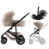 Britax Römer Smile 5Z Comfort Set Style Teak - mózeskosár Teak - Baby-Safe Pro Mineral Grey