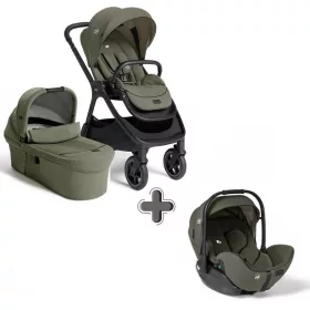   Joie Signature Finiti 2in1 babakocsi + i-Level Pro hordozó Evergreen #560572