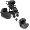 Joie Signature Finiti 2in1 babakocsi + i-Level Pro hordozó Ebony #560571
