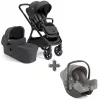 Joie Signature Finiti 2in1 babakocsi Ebony + i-Snug 2 hordozó Pebble #560569
