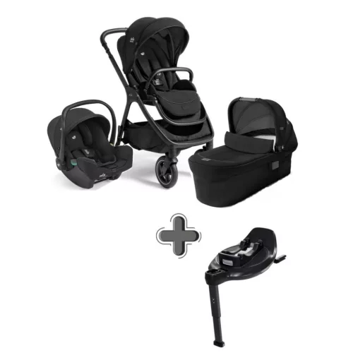 Joie Signature Finiti 2in1 babakocsi Eclipse + i-Snug 2 hordozó Raven +  i-Base Encore bázistalp #560576