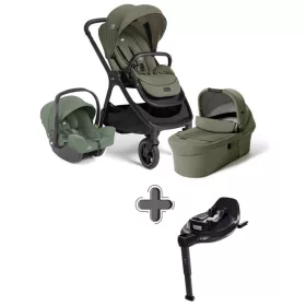   Joie Signature Finiti 2in1 babakocsi Evergreen + i-Snug 2 hordozó Laurel +  i-Base Encore bázistalp #560575
