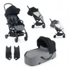 Bumprider Connect babakocsi szett #Black-Grey Melange
