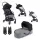 Bumprider Connect babakocsi szett #Black-Grey Melange