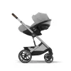 Cybex Gold Balios S Lux Travel System - Ease Plus - Amya #Stone Grey - mid grey #70000655