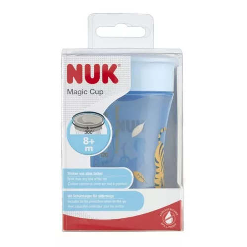 Nuk Magic Cup tanulópohár 8+hó 230ml FIÚ #182310