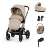 Cybex Gold Balios S Lux Travel System - Ease Plus - Amya #Almond Beige - beige #70000656