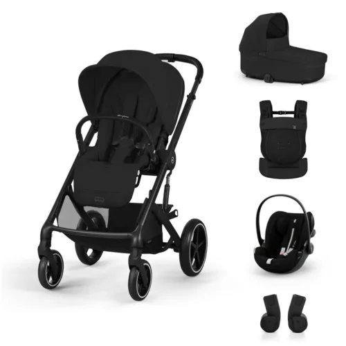 Cybex Gold Balios S Lux Travel System - Essential - Amya #Moon Black-black #70000650