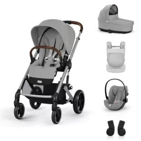   Cybex Gold Balios S Lux Travel System - Essential - Amya #Stone Grey - mid grey #70000651