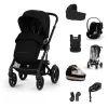 Cybex Gold Talos S Lux Travel System - Ease Plus All-Weather - Amya #Moon Black-black #70000680
