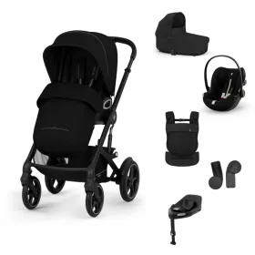   Cybex Gold Talos S Lux Travel System - Ease Plus - Amya #Moon Black-black #70000677
