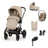 Cybex Gold Talos S Lux Travel System - Ease Plus - Amya #Almond Beige - beige #70000678