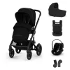 Cybex Gold Talos S Lux Travel System - Essential - Amya #Moon Black-black #70000674