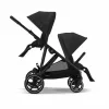 Cybex Gold Gazelle S LUX Travel System - Ease Plus All-Weather - Amya #Moon Black-black #70000703