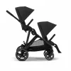 Cybex Gold Gazelle S LUX Travel System - Ease Plus All-Weather - Amya #Moon Black-black #70000703