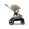 Cybex Gold Gazelle S LUX Travel System - Ease Plus All-Weather - Amya #Almond Beige - beige #70000705