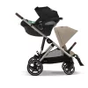 Cybex Gold Gazelle S LUX Travel System - Ease Plus All-Weather - Amya #Almond Beige - beige #70000705