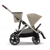 Cybex Gold Gazelle S LUX Travel System - Ease Plus - Amya #Almond Beige - beige #70000701