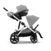 Cybex Gold Gazelle S LUX Travel System - Essential - Amya #Stone Grey - mid grey #70000696