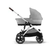 Cybex Gold Gazelle S LUX Travel System - Essential - Amya #Stone Grey - mid grey #70000696