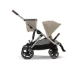 Cybex Gold Gazelle S LUX Travel System - Essential - Amya #Almond Beige - beige #70000697